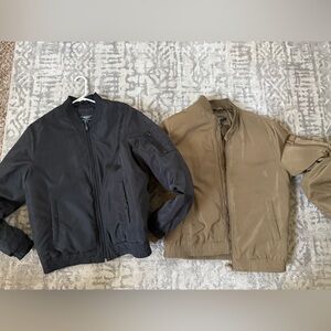 Black and Tan Bomber Jackets
